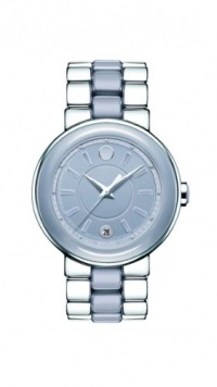 Movado Women's 0606553 Cerena Stainless Steel/Smokey Lilac Case Watch