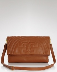 Tory Burch Messenger - Stitched Logo Foldover