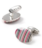 Paul Smith Evens Stripe Cufflinks