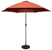 TropiShade 9-Feet Bronze Aluminum Market Rust Polyester Umbrella cover (no storage bag)