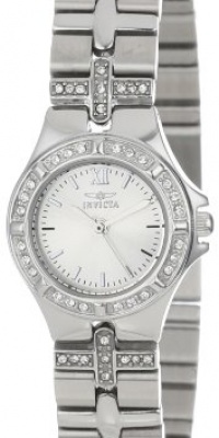 Invicta Women's 0132 Wildflower Collection Crystal Accented Stainless Steel Watch