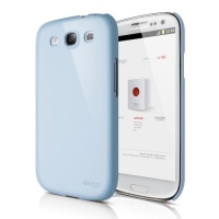 elago G5 Slim Fit Case for Galaxy S3 (Fits Verizon, AT&T, T-Mobile, Sprint and other Carriers) - Glossy Cotton Candy Blue - ECO PACK