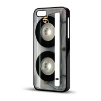 Old School Retro Clear Cassette Vintage Case for iPhone 5 (Verizon, AT&T, Sprint, T-Mobile)