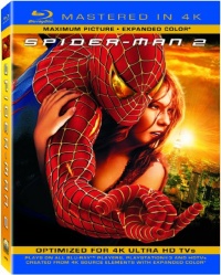 Spider-Man 2 (Mastered in 4K) (Single-Disc Blu-ray + Ultra Violet Digital Copy)