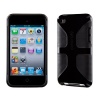 Speck CandyShell Grip DarkLorrd Black Case for iPod Touch 4th Generation SPK-A0876