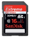 SanDisk Extreme HD Video 16 GB SDHC Class 10 Memory Card (SDSDRX3-016G-A21)