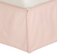 DwellStudio Crib Skirt, Solid Pink