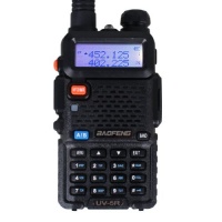 BaoFeng UV-5R 136-174/400-480 MHz Dual-Band Ham Radio (Black)