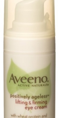 Aveeno Active Naturals Positively Ageless Lifting & Firming Eye Cream with Natural Shitake Complex, 0.5 Ounce