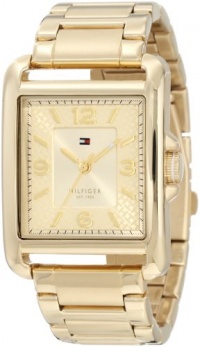 Tommy Hilfiger 1781195 Sport Tank Gold Plated Stainless steel Watch