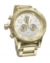 Nixon 51-30 Chrono Watch - Men's Champagne Gold/Silver, One Size