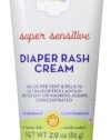 California Baby Diaper Rash Cream Super Sensitive Fragrance Free -- 2.9 oz