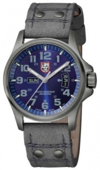 Luminox Men's 1823 Stainless-Steel Plated Analog Stainless-Steel Bezel Watch