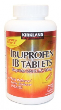 Kirkland Signature Ibuprofen IB 750 caplets