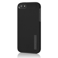 Incipio IPH-907 DualPro Case for iPhone 5 - 1 Pack - Retail Packaging - Black/Gray