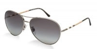 Burberry BE3056 Sunglasses - 1006/11 Gray (Gray Gradient Lens) - 57mm