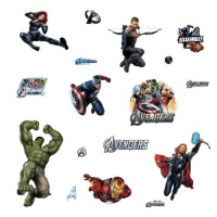 RoomMates RMK1741SCS Avengers Peel and Stick Wall Decals