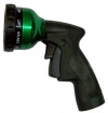 Plastair SpringNozzle WN-G-4M-AMZ All metal 9-Pattern Spray Nozzle With Trigger Lock, Green