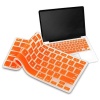 eForCity Silicone Keyboard Skin Shield for Apple MacBook Pro - Orange (PAPPMCBKKBS6)