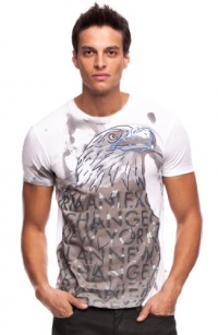 Armani Exchange Outline Eagle Logo T-Shirt