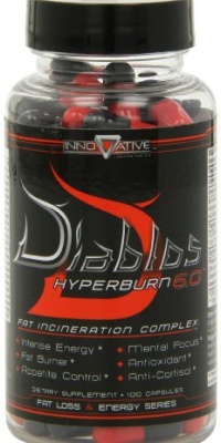 Innovative Bio-laboratories Diablos Hyperburn 6, 100-Count