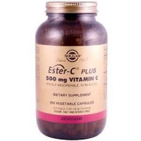 Solgar, Ester-C® Plus 500 mg Vitamin C, 250 Vegetable Capsules (Ester-C® Ascorbate Complex)