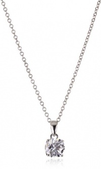 Myia Passiello Essentials SWAROVSKI ZIRCONIA Round Pendant Necklace, 18