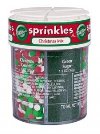 Wilton 6 Color Christmas Sprinkle Mix