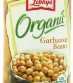 Libby's Organic Garbanzo Beans, 15-Ounces Cans (Pack of 12)