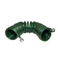 Plastair SpringHose PUWE625B94H-AMZ 25-Foot 3/8-Inch Lead Safe Ultra-Light Recoil Garden Hose, Green