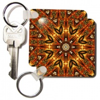 Pandora Gift Mandala - Set Of 2 Key Chains