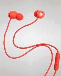 Designed to turn up the volume, this pair of compact and colorful UrbanEars earbuds is oh-so tuned in to your style.