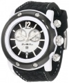 Glam Rock Unisex GK1111 Miami Beach Chronograph White and Black Dial Silicone Watch