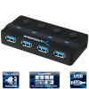 Sabrent USB 3.0 4-Port High Powered Hub with 4A Power adapter Reverse compatible to USB 2.0 (HB-USB30)