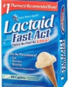 Lactaid Fast Act Lactase Enzyme Supplement, 60 Count