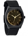 Nixon Time Teller - Men's ( Black/Orange Tint )