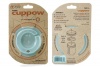 Original Cuppow Wide with Straw-Tek - Drinking Lid for Wide Mouth Canning Jar! - Mint Green