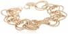 Betsey Johnson Classic Boost Gold Circle Link Bracelet, 7.5