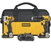 DEWALT DCK280C2 20-Volt Max Li-Ion 1.5 Ah Compact Drill and Impact Driver Combo Kit