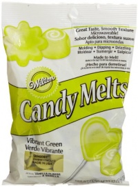 Wilton Vibrant Green Candy Melts, 12-Ounce