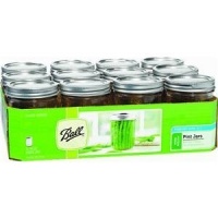 Ball Mason Jars Wide-Mouth Can or Freeze - 12pk