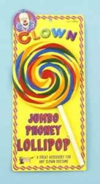 Jumbo Phoney Lollipop Novelty Item (Standard)