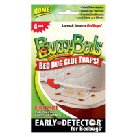 Bed Bug Trap - BuggyBeds Home Glue Traps (4 Pack) - Detect Before Infestation