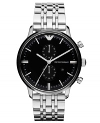 A classically designed watch from Emporio Armani that elevates any ensemble.