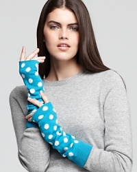 Polka dots are here to stay, and you can text all your friends about it with these fingerless gloves from kate spade new york.