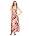 Calvin Klein Women's Printed Maxi Dress