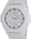 Casio G-Shock Multi-Function Analog-Digital White Dial White Resin Mens Watch GA150-7ACR