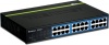 TRENDnet 24-Port Unmanaged Gigabit GREENnet Desktop Switch (24 x Gigabit Auto-MDIX RJ-45 Ports) TEG-S24Dg (Black Metal)