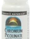 Source Naturals Chromium Picolinate, 200mcg, 240 Tablets (Pack of 2)