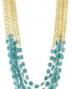 Rachel Reinhardt Kate Nested Blue Jade Multi-Strand Necklace